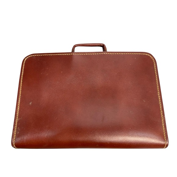 Vintage leather briefcase